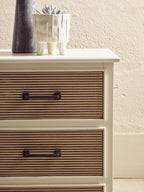 Hamilton White 3 Drawer Chest