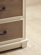 Hamilton White 3 Drawer Chest