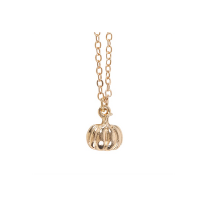 Pumpkin Necklace on Greeting Card