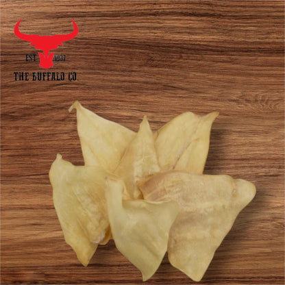 Buffalo Ears - Dog Treats - 50 Ears