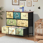 Vintage Style 8 Drawer Chest
