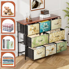 Vintage Style 8 Drawer Chest