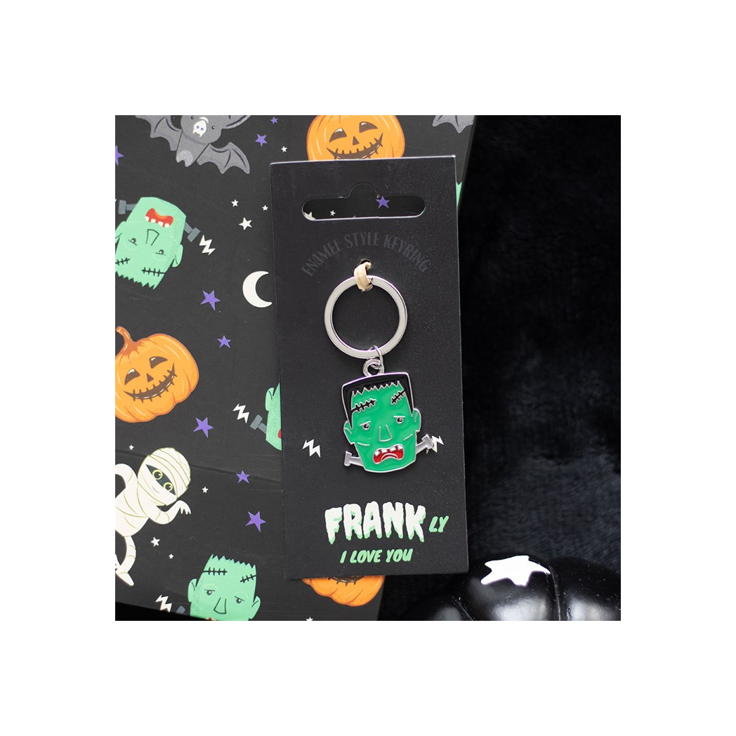 Monster Frank Enamel Keyring