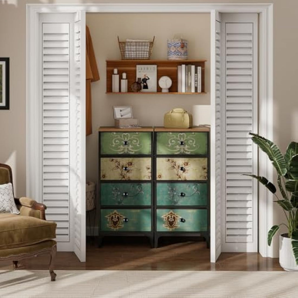 LYNCOHOME 4 Drawer Narrow Chest