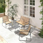 Grand Patio 4 Piece Set, Garden Table and Chairs