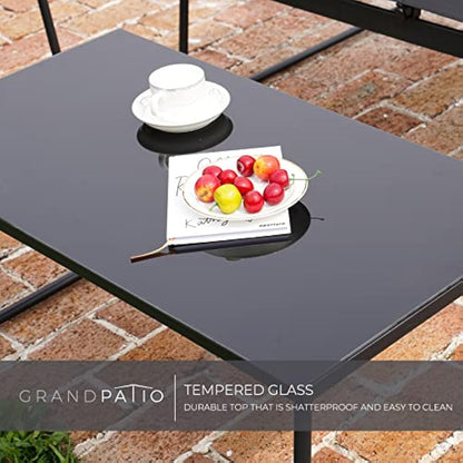 Grand Patio 4 Piece Set, Garden Table and Chairs