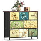 Vintage Style 8 Drawer Chest