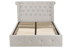 Madison Light Grey Ottoman Double Bed