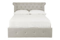 Madison Light Grey Ottoman Double Bed