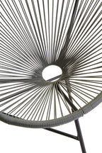 Milan Grey 3 Piece Rattan Patio Set