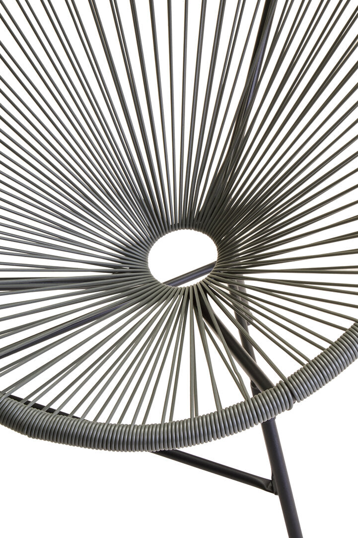 Milan Grey 3 Piece Rattan Patio Set