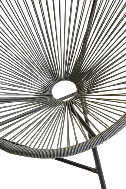 Milan Grey 3 Piece Rattan Patio Set