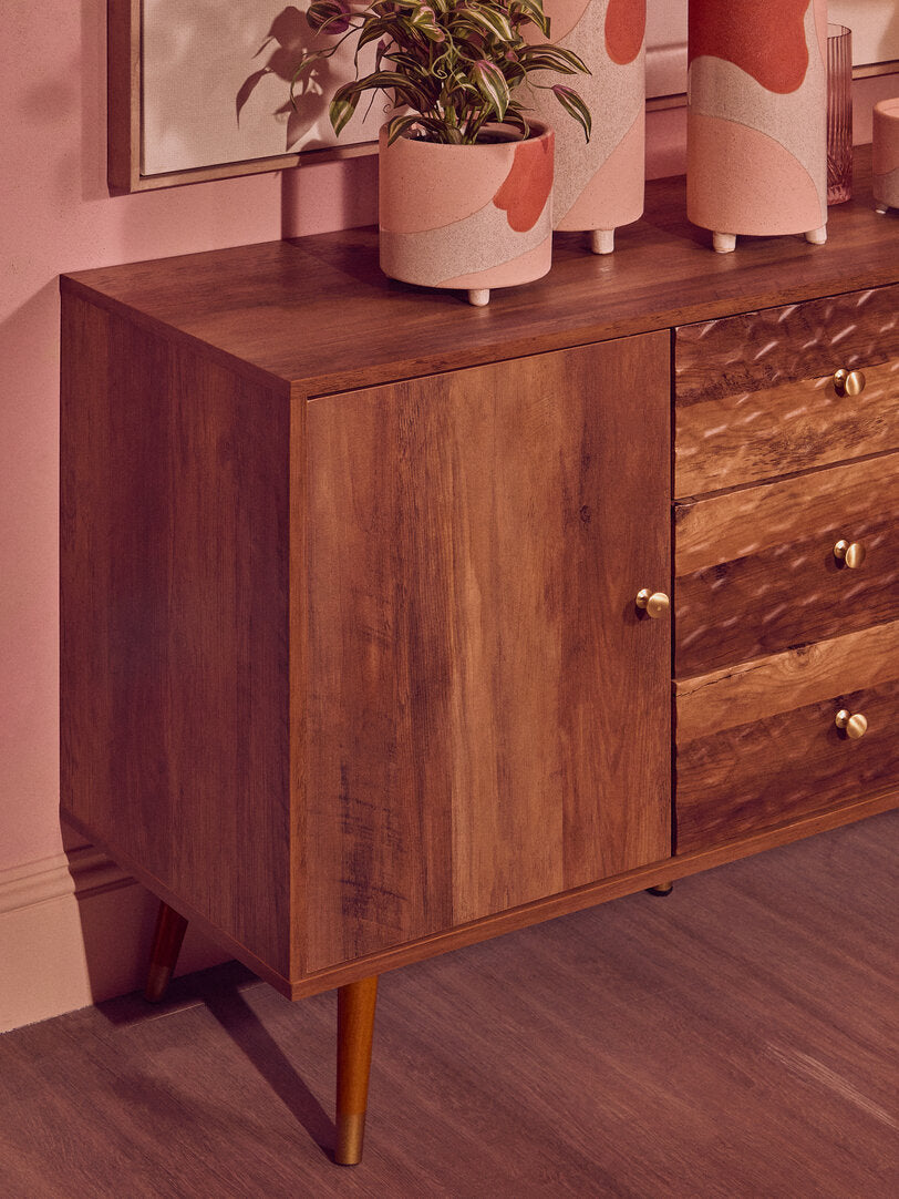 Freya Wood Veneer Sideboard