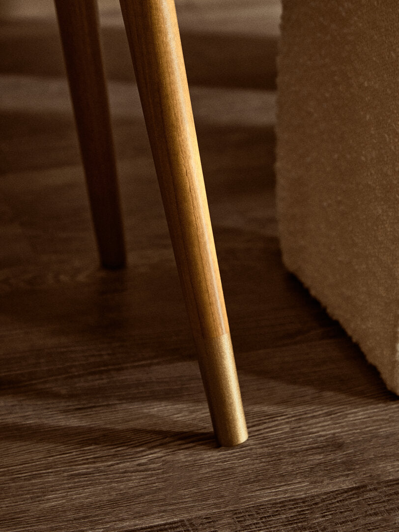 Freya Wood Veneer Bedside Table with 1 Drawer
