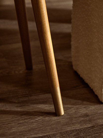 Freya Wood Veneer Bedside Table with 1 Drawer