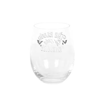 Blood Of My Enemies Stemless Wine Glass