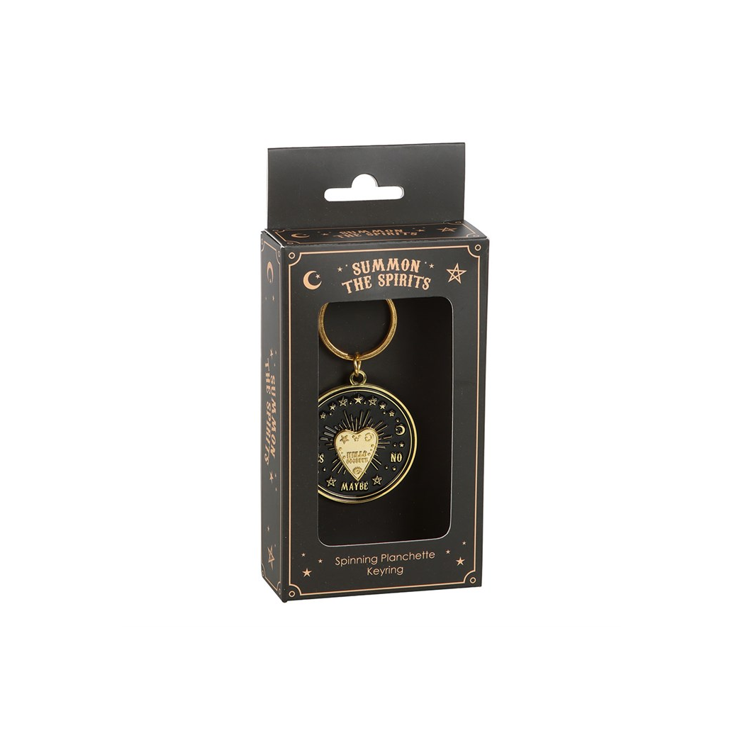 Spinning Talking Board Planchette Keyring