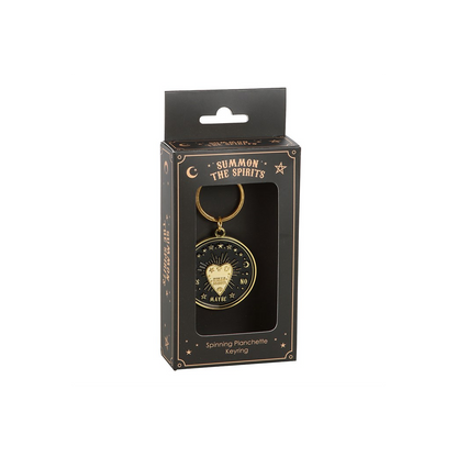 Spinning Talking Board Planchette Keyring
