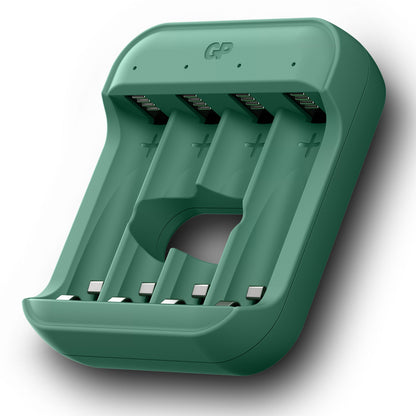 GP Recyko B423 AA / AAA USB Battery Charger with 4x Recyko 2100mAh AA Batteries