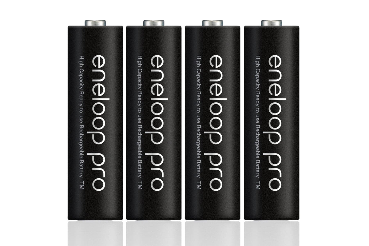 Panasonic ENELOOP PRO 1.2V 2500mAh Ni-Mh AA Rechargeable Batteries - Pack of 4