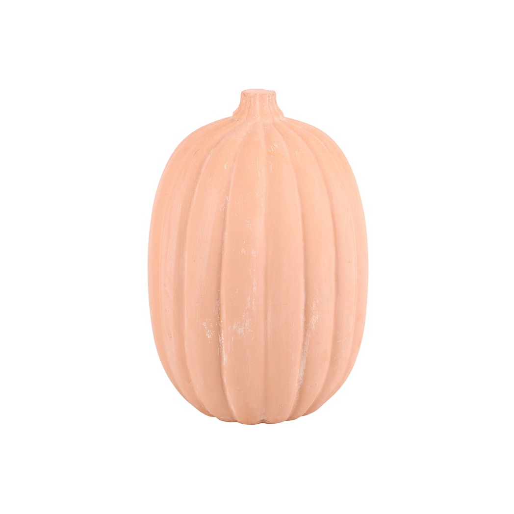 30cm Terracotta Pumpkin Ornament