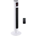 38'' Freestanding Tower Fan, 3 Speed 3 Mode, 12h Timer, 70 Degree Oscillation, LED Panel, 5M Remote Controller, White