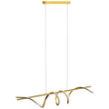 Pendant Light with 3 Colour Temperatures - Gold Tone