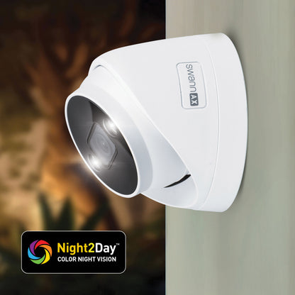 Swann AdvancedX 4K Wired NVR CCTV Add-On Dome Camera
