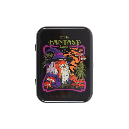 Fantasy Land Stash Tin by Steven Rhodes