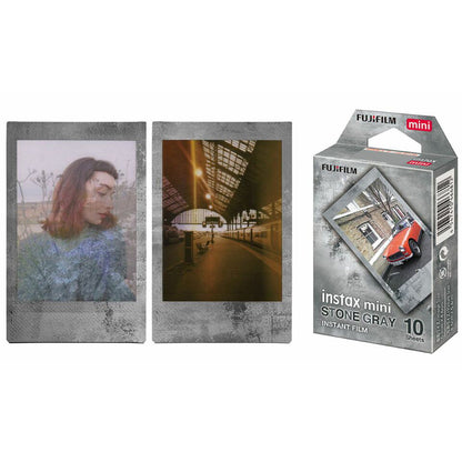 Fujifilm Instax Mini Stone Grey Deco Photo Film