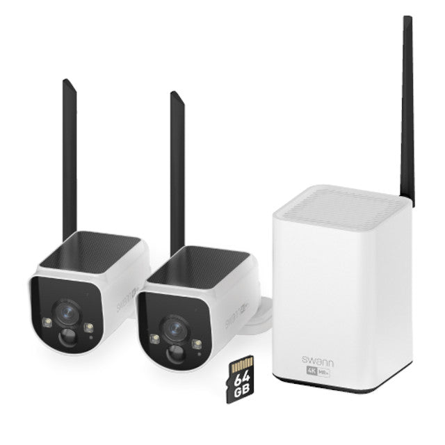 Swann MaxRanger4K Solar Long Distance Wireless Security System