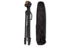 Nedis 3 Section 1.65m Tripod with 3-way Friction Pan & Tilt Head