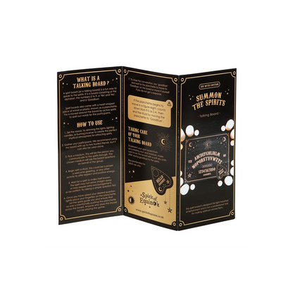Black Talking Board with Planchette