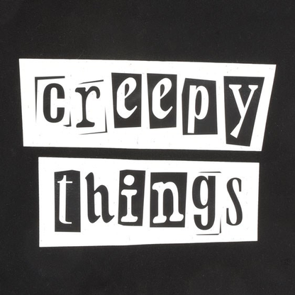 Creepy Things Polycotton Tote Bag