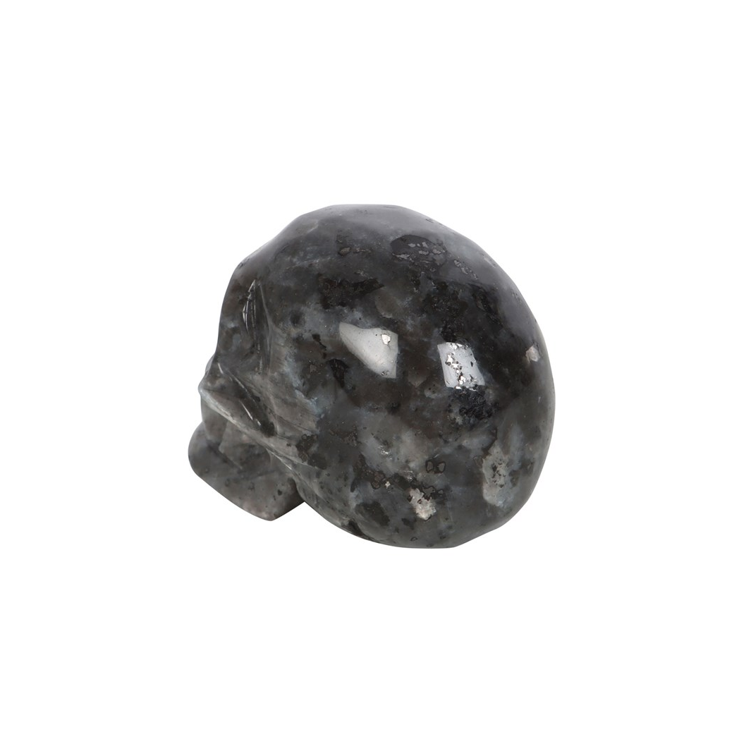 Black Labradorite  Crystal Skull
