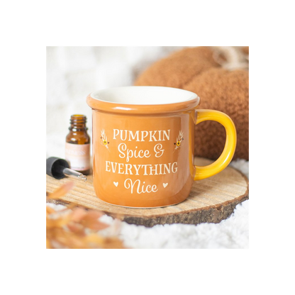 Pumpkin Spice Mug Oil Burner and Wax Warmer
