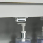kleankin Modern Bathroom Floor Cabinet - Grey