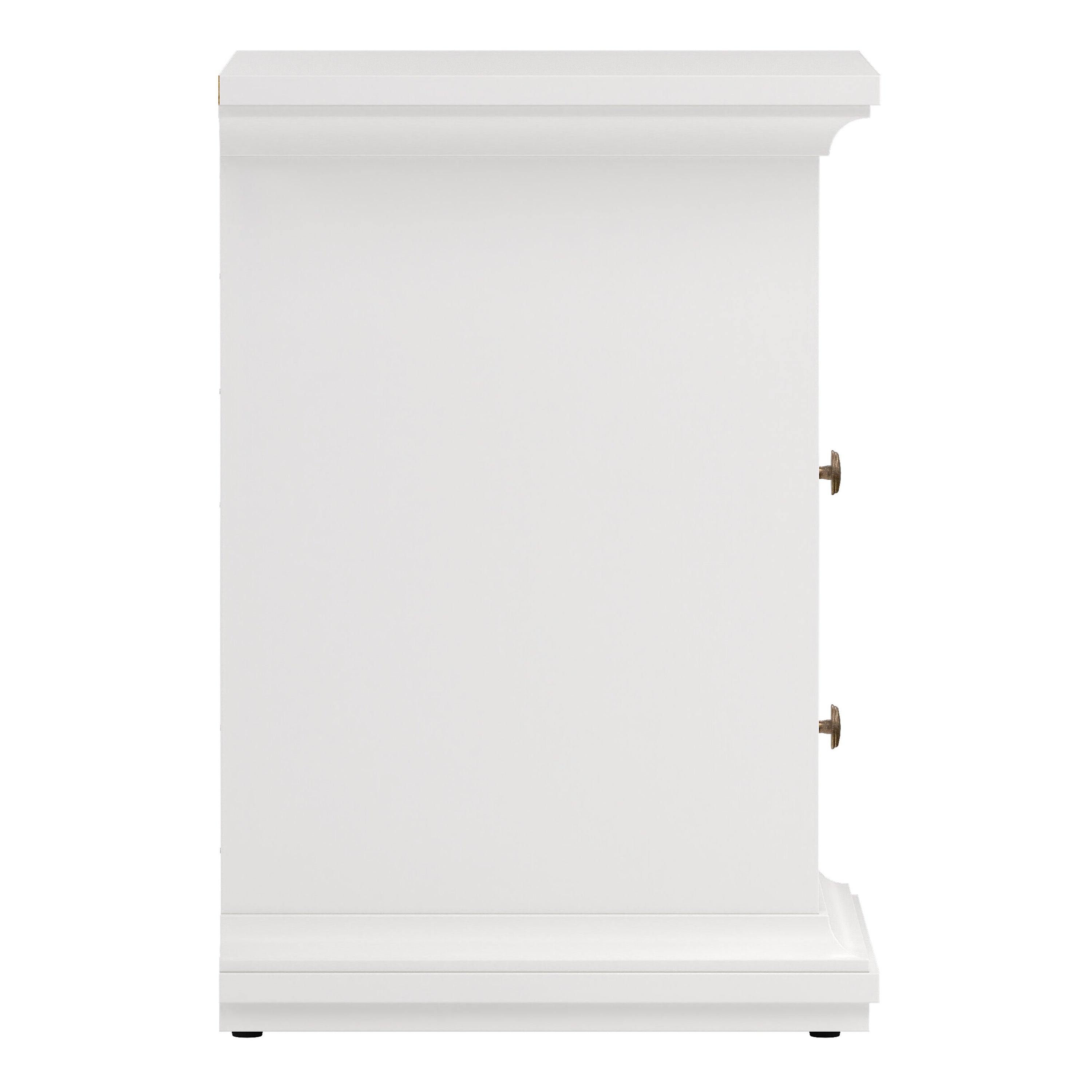 Primrose Bedside 2 Drawers in White
