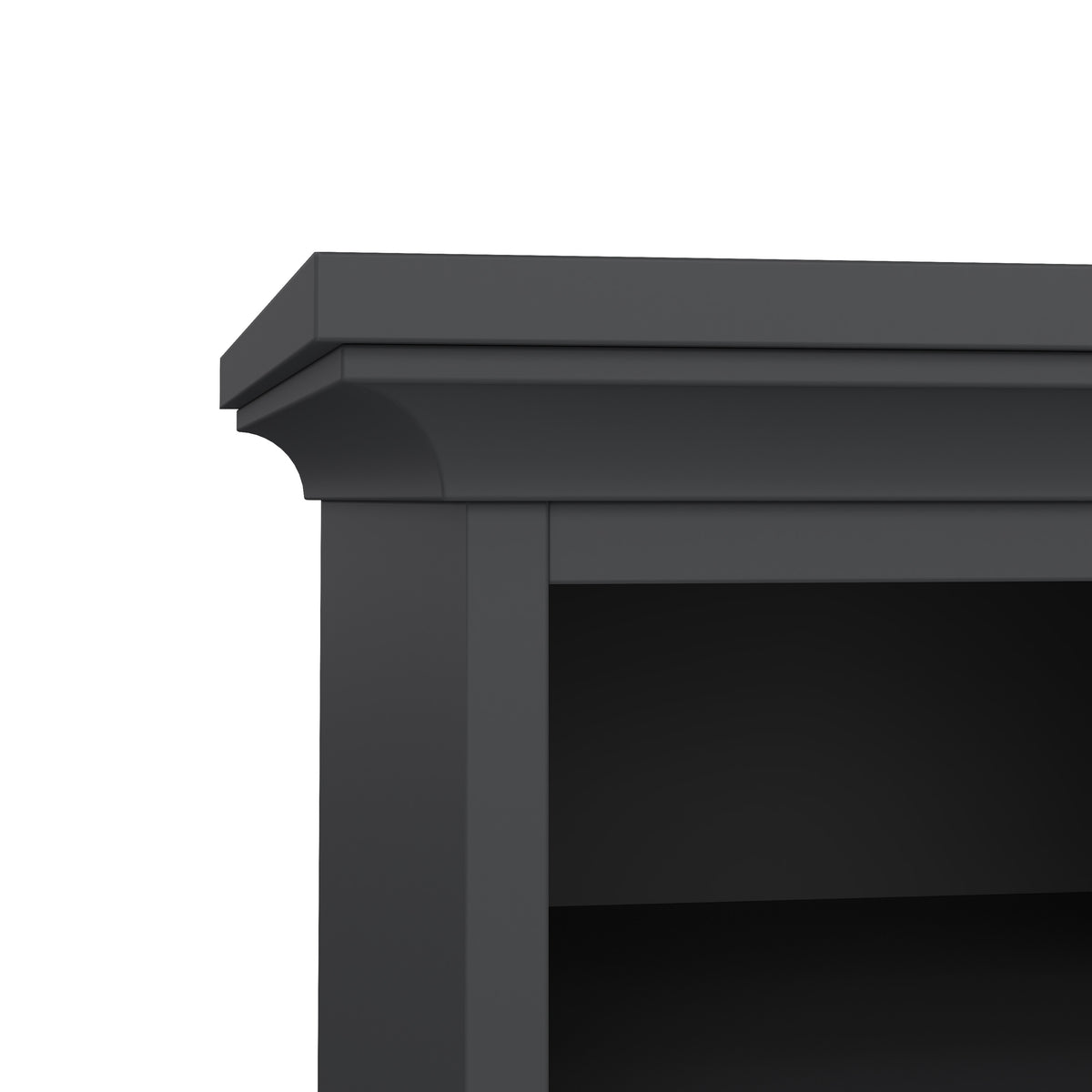 Primrose Bedside 2 Drawers in Matt Grey