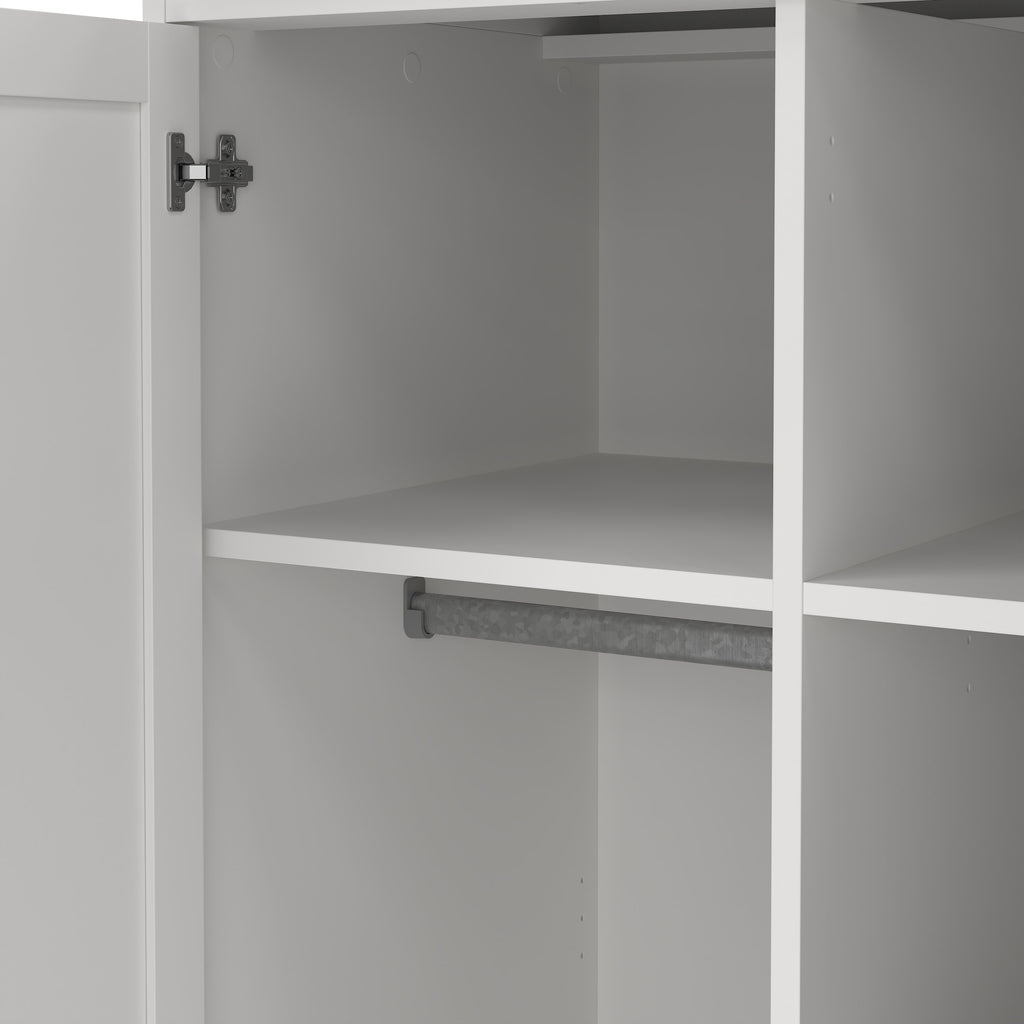 Primrose Wardrobe with 2 Doors in White
