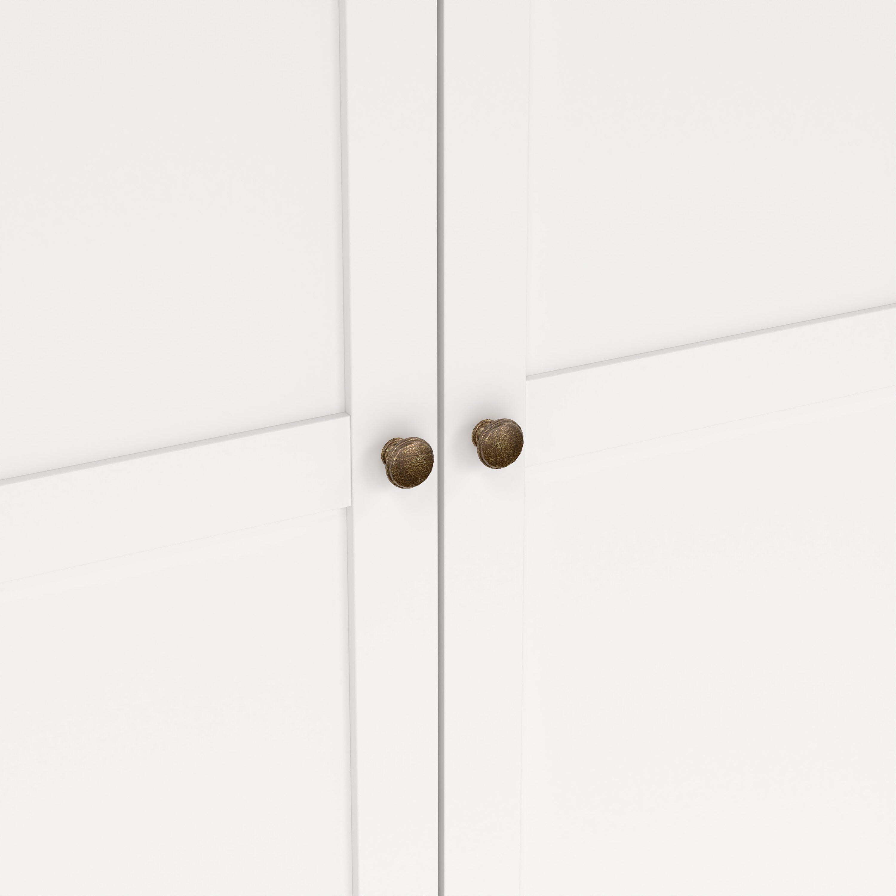Primrose Wardrobe with 2 Doors in White