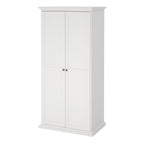 Primrose Wardrobe with 2 Doors in White