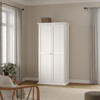 Primrose Wardrobe with 2 Doors in White