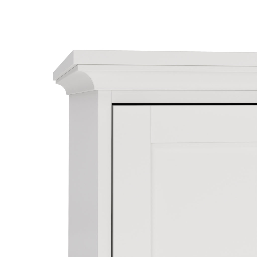 Primrose Wardrobe with 2 Doors in White