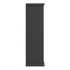 Primrose Wardrobe with 2 Doors in Matt Grey