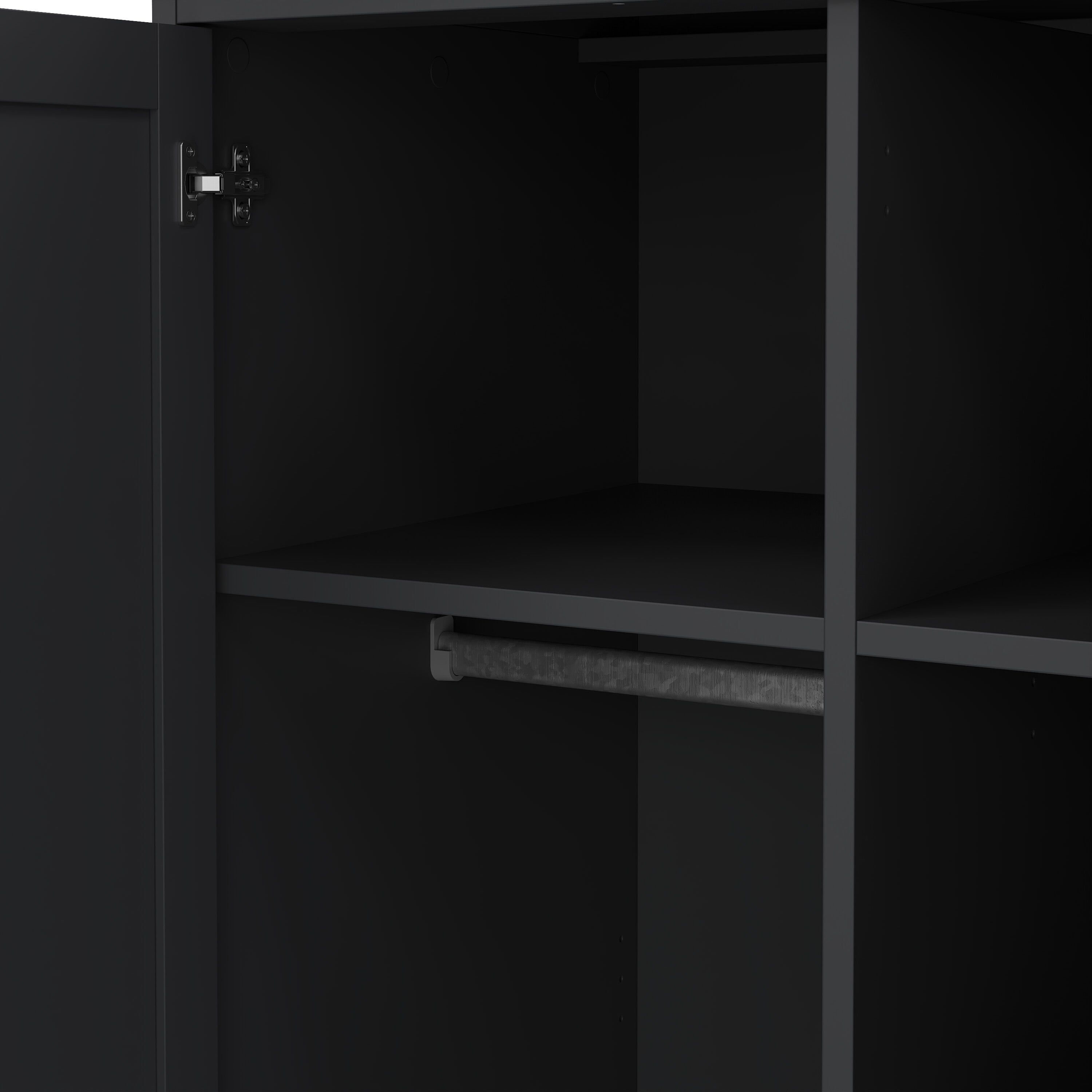 Primrose Wardrobe with 2 Doors in Matt Grey