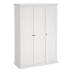 Primrose Wardrobe with 3 Doors in White