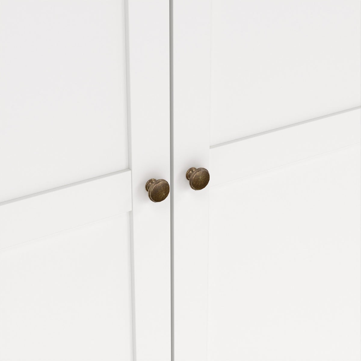 Primrose Wardrobe with 3 Doors in White