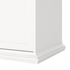 Primrose Wardrobe with 3 Doors in White