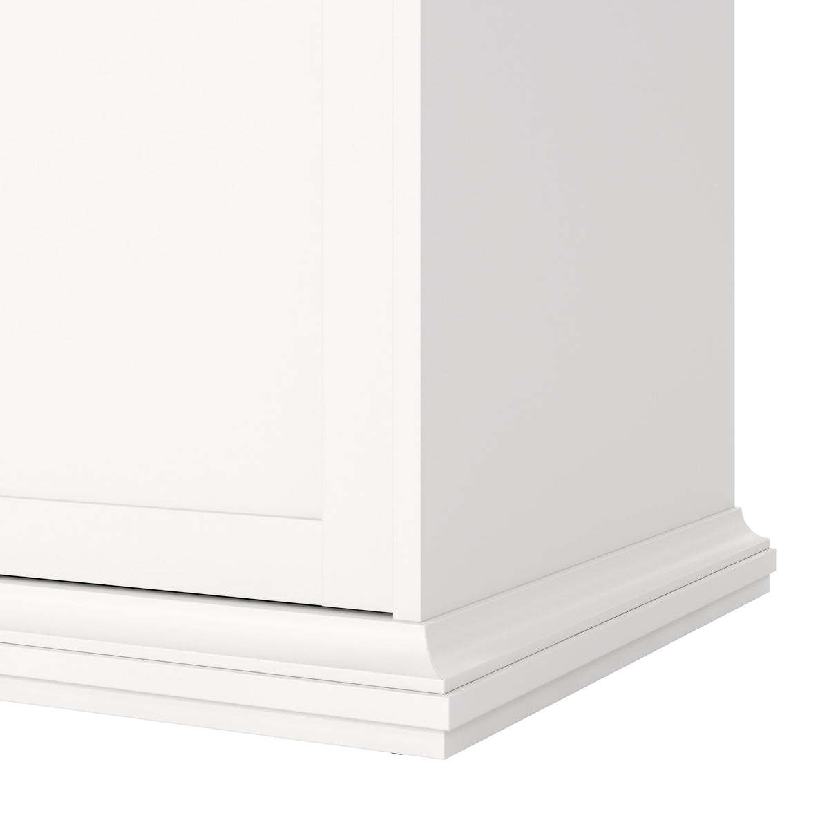 Primrose Wardrobe with 3 Doors in White